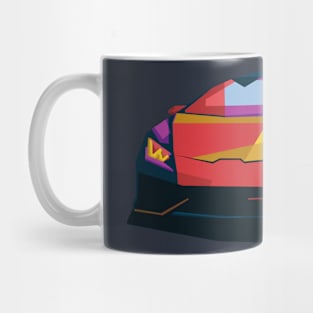 Lamborghini colorful Mug